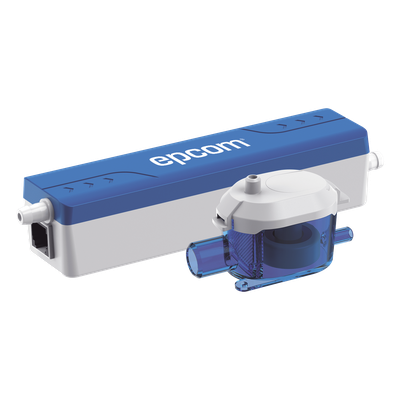 Bomba de Condensado / Ultra Silenciosa 19 dB(A) / Altura Descarga 7 m (23 ft) / Caudal 12 L/h / Capacidad Tanque 35 mL / Plug & Play / 100-230V~ | BCON
