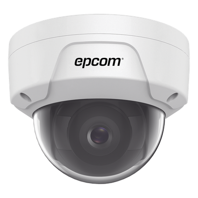 Cámara Domo IP / 4 Megapixel / Lente 2.8 mm / IR 30 m (98.4 ft) / WDR 120 dB / IP67 / IK10 / PoE | XD41H