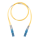 Jumper de Fibra Óptica / Monomodo OS2 9/125 / LC-LC Dúplex / LSZH / 2 m (6.56 ft) / Amarillo | F92ELLNLNSNM002