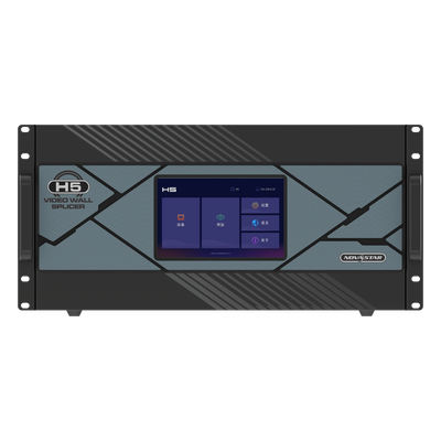 Video Wall Splicer / Procesador 5U / Modular Plug-in / 10 Slots Entrada / 3 Slots Salida / 48 Capas / 62.4 Mpx / FPGA / 4K HDR10 / Web Control / Redundancia | H5N
