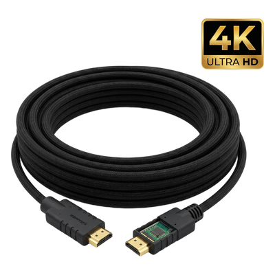Cable HDMI Activo / 4K@60Hz 4:4:4 / 18 Gbps / 20 m (66 ft) / HDR / Triple Blindaje / K-Lock / UL CL3/FT4 | CA-HM-66