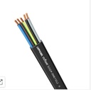 SSMELE Cable plano; 12G2.5; U0/U: 300/500 V; Caucho; Identificación de conductores: Números; flexible N. de parte 0041051
