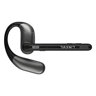 Diadema Bluetooth / 5.4 Multipoint / Cancelación Ruido AI ENC / Open-Ear / Gancho Ergonómico / Estuche 23h | DH401B