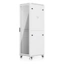 Gabinete Rack de Piso / 42U / 600 x 800 mm (23.6 x 31.5') / Capacidad 800 kg (1,763.7 lb) / Puerta Vidrio Templado / Ventiladores Integrados | UACC-RACK-42U-800-G