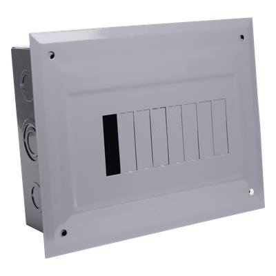 Centro de Carga para Empotrar, 08 Polos, 100 A, 1 Fase 3 Hilos, 120/240 V AC, 60Hz | C2Q08E