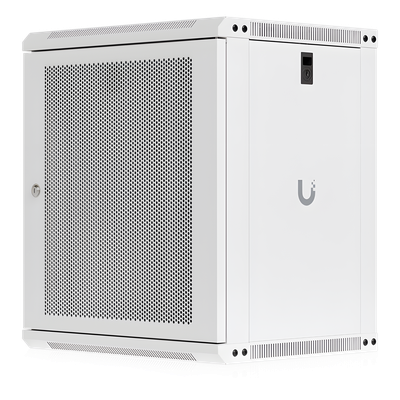 Gabinete Rack 12U / 550x450 mm / Montaje Pared / Puerta Perforada / 2 pies (635 mm) Alto | UACC-RACK-12U-WALL-450-P