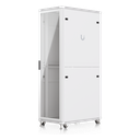 Gabinete Rack de Piso / 42U / 600 x 1000 mm (23.6 x 39.4') / Carga 800 kg (1763.7 lb) / Ventiladores con Sensor Térmico / Puerta Vidrio Templado / Ruedas Bloqueables | UACC-RACK-42U-1000-G