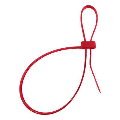 Cincho plástico de doble lazo / Nylon resistente / -73°C a 200°C / Paquete 100 pzas / 0.24 ft lazo | RG-1113-C