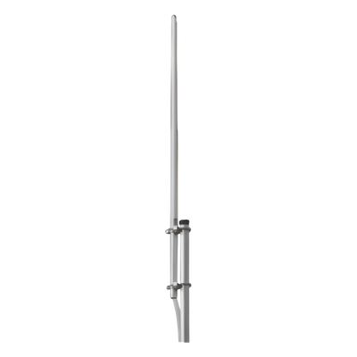Antena Base UHF / Fibra de Vidrio / 380-400 MHz / 3 dBi / 150W / 35' (89.90 cm) / Resistencia Viento 125 mph (200 kph) | FRX-380