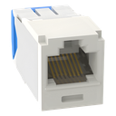 Conector Jack RJ45 / Cat 6A / Mini-Com TG / Sin Blindaje / Gel Anti-Corrosión / 22-26 AWG / Color Blanco Mate | CJE6X88TGIW