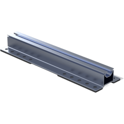 Riel de Montaje Solar / S Rail 28 / Aluminio Serie 6000 / Protección EPDM / 280 mm / 235 g | N00016