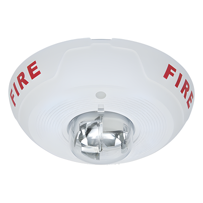 Sirena con estrobo / Techo / 12-24 Vcd / 15-177 cd seleccionable / 88+ dBA / UL 1971-464 / Serie L | PC2-WL