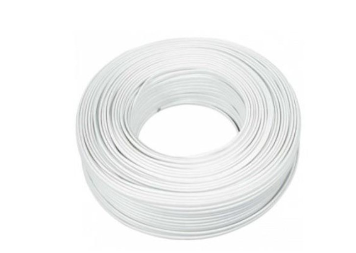 SSMELE Cable Vinanel BLANCO 8 Awg Por Metro N.- PARTE: CAVIN8B-MTO