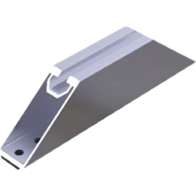 Accesorio de Sujeción Coplanar / Aluminio Serie 6000 / 120 g / Cinta Aislante EPDM / Techos de Lámina Trapezoidal | N00031