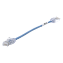 Cable de Parcheo UTP / Cat6 / 28AWG Diámetro Reducido / 20 cm (0.66 ft) / Azul | UTP28SP0.2MBU