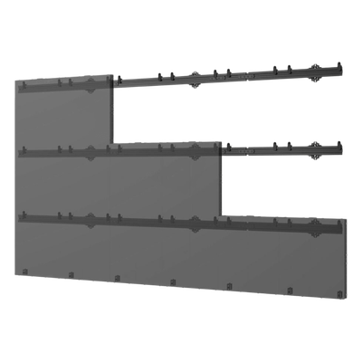 Sistema de Montaje para Videowall / Configuración 6x6 Paneles / Capacidad 409.1 kg (900 lb) / Microajuste 6 mm / Aluminio Anodizado / Hasta 162" 3.60 x 2.03 m (11.8 x 6.7 ft) | LEDUNVS-6X6