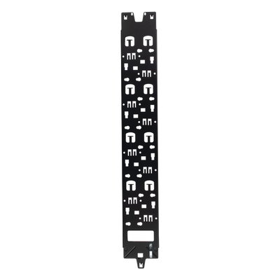 Panel Administrador de Cables Vertical / 42 RU / Acero con Acabado en Polvo / 977.6 mm (3.2 ft) / Compatibilidad Anillos D, S1DR, S2DR, L, S1LR, S2LR / RoHS | XG-VCM42B