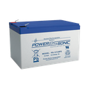 Batería 12V Recargable, 12AH, Para Respaldo, Tecnologías AGM/VRLA, 5 Años Vida Útil, Terminales tipo F2, Reconocida UL , Sin Mantenimiento, Sin Derrames | PS-12120-F2