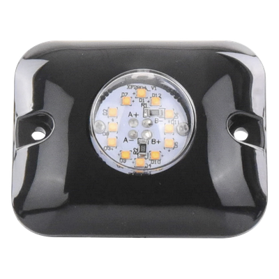 Luz Oculta LED / 12 LED Gen III / 12 Patrones / 10-24 VCC / 3.2x1.8 cm (1.26x0.71 in) / Montaje Permanente | X121W