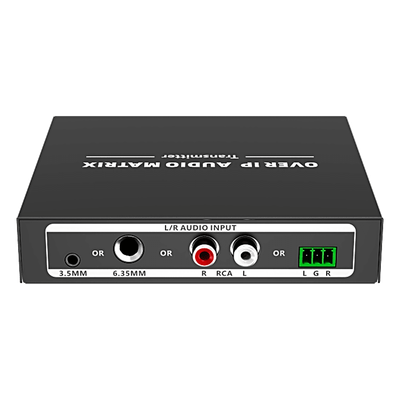 Extensor de Audio sobre IP / PCM 2.0 / Alcance 120 m (393.7 ft) / Matriz Flexible 1:1 1:N N:N / Múltiples Interfaces Analógicas / Protección ESD Nivel 2 | TTMOIPATX