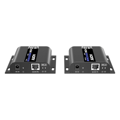 Extensor HDMI sobre IP / 4K@60Hz / Alcance 120 m (393.7 ft) / HDMI 2.0 / HDCP 2.2 / 18 Gbps / Matriz 256x256 | TT-483