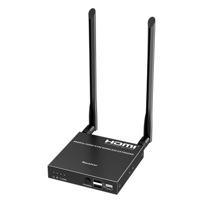 Extensor HDMI Inalámbrico / 4K@60Hz / Receptor Adicional / Banda 5G / Alcance 50 m (164 ft) / Control KVM / Transferencia IR | TT699KVMV2.0RX