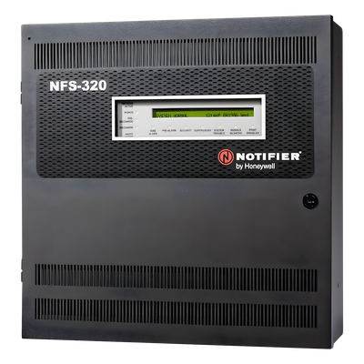 Panel de Detección de Incendio Direccionable / 318 Puntos Direccionables / 4 Circuitos NAC / Red hasta 200 Nodos / Protocolo FlashScan | NFS-320
