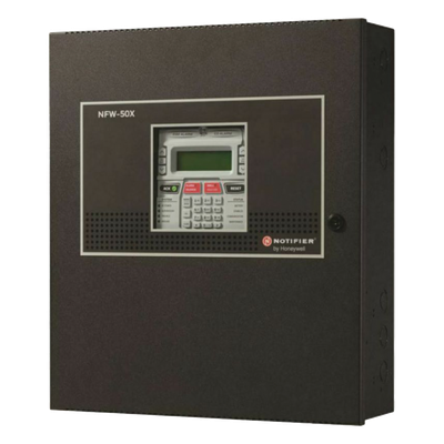 Panel de Control de Alarma Contra Incendio Direccionable / 50 Dispositivos / Comunicador IP y POTS Preinstalado / 2 Circuitos NAC / LCD 80 Caracteres / UL 864 10ª Edición | NFW-50X