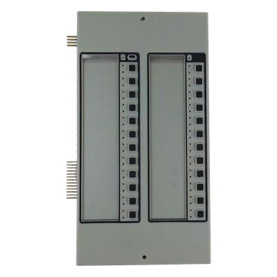 Módulo Anunciador de Control / 24 Puntos / LED Tricolor Programable / Comunicación EIA-485 hasta 1,828.8 m (6,000 ft) / Sonda Piezoeléctrica / Compatible Serie ONYX | ACM-24AT