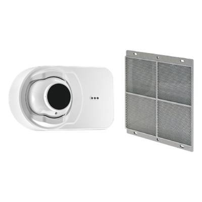 Detector de Humo por Haz Óptico Reflectante / Alcance 5 a 100 m (16 a 328 ft) / Direccionable / Compensación Automática de Polvo / Alineación LED / Tolerancia a Movimiento Estructural ±1° | FS-OSI-RI