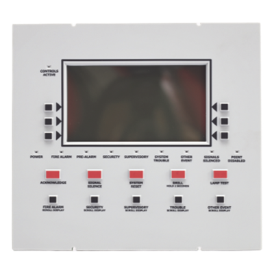 Anunciador Remoto LCD / 640 Caracteres / Retroiluminación Controlada / Teclado de Goma / Puerto RDP hasta 1219 m (4000 ft) | LCD-160