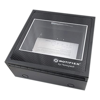 Gabinete de Montaje en Superficie / Para Anunciador NCA-2 y Módulo NCM / Color Negro / Compatible con Noti-Fire-Net | ABS-2D