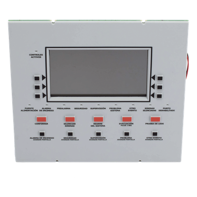 Anunciador Remoto LCD / 640 Caracteres / Textos en Español / Teclado de Goma / Puerto RDP 1219 m (4000 ft) / 160 Caracteres Visibles | LCD-160-SP