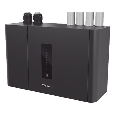 Detector de Humo por Aspiración / 1 Zona / 4 Tuberías / Tecnología FLAIR / Wi-Fi y Ethernet / 20,000 Eventos | VEP-A00-P-UL