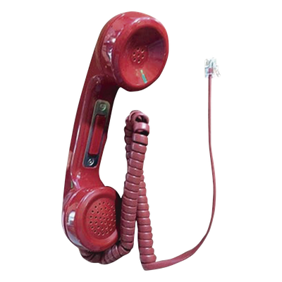 Auricular Telefónico para Bomberos / Push-to-Talk Integrado / Conexión Supervisada / Montaje en Chasis CA-2 / Compatible DVC-EM | TELH-1