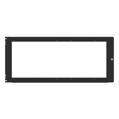 Panel de Revestimiento para Pantalla Táctil de 10 Pulgadas / 2 Anunciadores ACM-30 / Gabinetes Serie CAB-5 / Acero Calibre 16 | DP-T2A