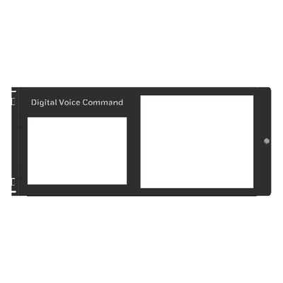 Panel de Revestimiento de Audio / Aberturas para Micrófono, Teléfono y Teclado / Compatible con Chasis C5A-M / Gabinete CAB-5 | DPA-C5