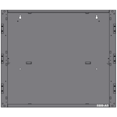 Backbox para Panel de Alarma Contra Incendio / Acero Calibre 16 / 1 Nivel / 25.41 x 20.31 x 5.50 pulgadas (64.5 x 51.6 x 14 cm) / Compatible con Serie CAB-5 | SBB-A5