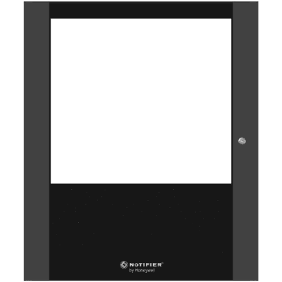 Puerta con Ventana para Gabinete de Control de Incendio / Acero Calibre 16 / Apertura 120° / Tamaño B (Dos Niveles) / Color Negro | DR-B5
