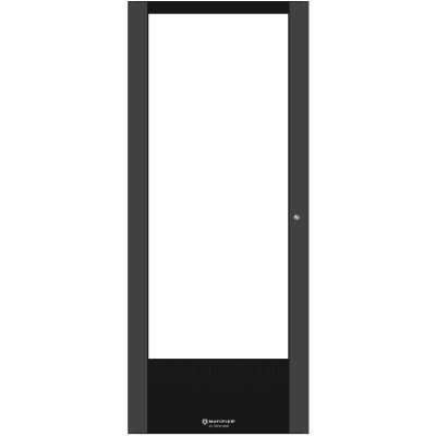 Puerta con Ventana para Gabinete / Acero Calibre 16 / Cinco Niveles / Apertura 120° / Cerradura con Llave / Certificación UL y FM | DRE5