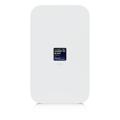 Módem Celular 5G / Hasta 3.4 Gbps / Puerto 2.5 GbE PoE / Dual SIM/eSIM / Failover Automático / SA-NSA | U5G-MAX