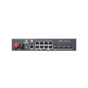 Switch cnMatrix WISP TX1012-DC-P de 8 puertos PoE y 4 SFP+, 170 W PoE Budget, Capa 2, gestión gratuita desde la nube, para corriente directa | MX-TX1012GXPA-20