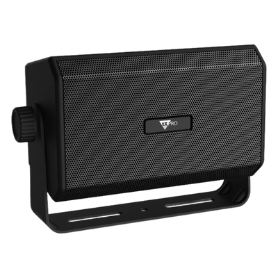 Altavoz Externo Compacto / 10W 8 Ohm / Perfil Bajo / Soporte Ajustable 180° / Conector 3.5 mm / Compatible CB GMRS Marina Radioafición | TX-81