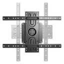 Soporte de Pared Rotativo para Pantallas / 37 a 80 Pulgadas / Rotación 360° / Carga 50 kg / VESA 200x200 a 600x400 / Perfil 45 mm | LP69-46F