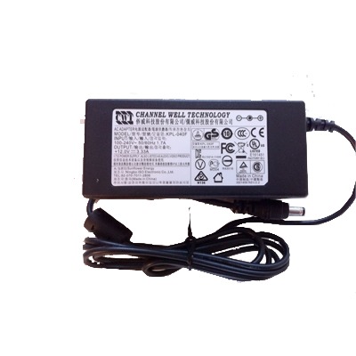 Fuente de Poder Regulada 12 Vcc / 3.3 Amp. / Conector 5.5 mm / Recomendado para DVR´s y PTZ TURBOHD | KPL-040F