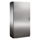 Gabinete de Acero Inoxidable / IP55 / IK10 / 800x1600x400 mm / 31.5x63x15.7 in / Carga 80 kg / Exterior Telecom | PST8016040INOX