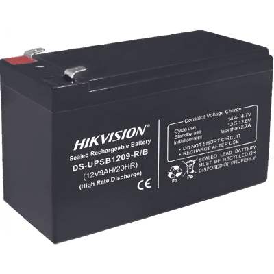 Bateria de Plomo Ácido / 12 VCD / 9 Amp / Ideal para UPS, EPS y Uso General / Certificación CE / Paquete de 5 Piezas | DS-UPSB1209-R/B(5PCS)