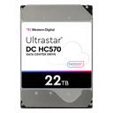 Disco Duro Data Center / 22 TB / 7200 RPM / SATA 6 Gb/s - SAS 12 Gb/s / HelioSeal / OptiNAND / 512 MB Buffer / 2.5M Horas MTBF | WUH722222ALE6L4