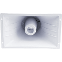 Bocina Corneta Voceo / 40 W / 8 Ohms / 95 dB a 15 m (49.2 ft) / RCA / 7.6 m (25 ft) / Intemperie | LMHORNPHONO