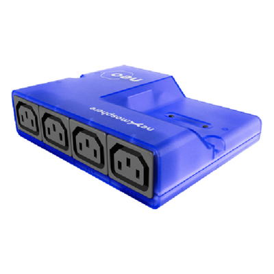 Controlador de Potencia / 4 Salidas C13 / Medición Individual V/A/W/kWh / 4 Puertos X-Talk / USB-C API Serial / 10A Máx / 100-240 VAC | NEO-340